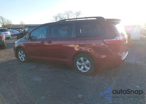 2016 Toyota Sienna Le 8 Passenger из США, поврежденный, VIN 5TDKK3DC5GS719616